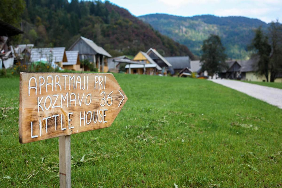 Apartmaji Pri Kozmavo - Little House Bohinj Bagian luar foto