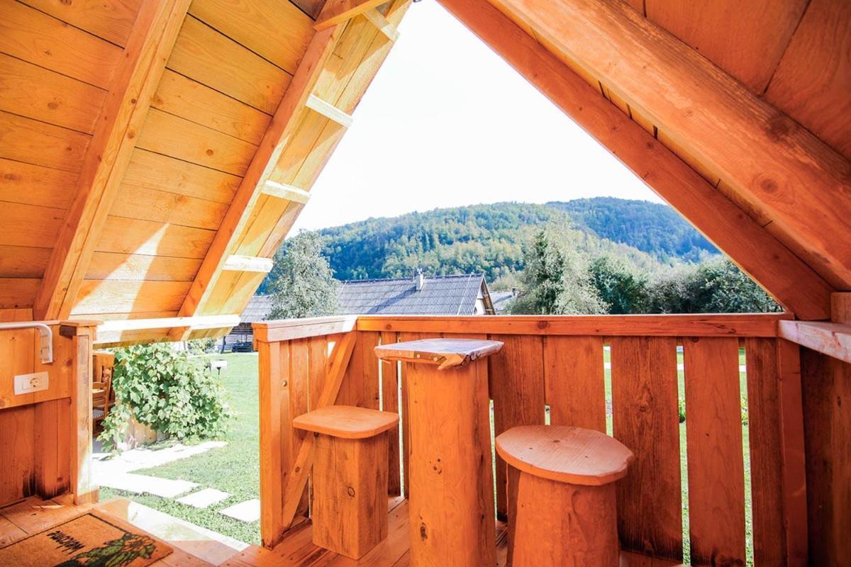 Apartmaji Pri Kozmavo - Little House Bohinj Bagian luar foto